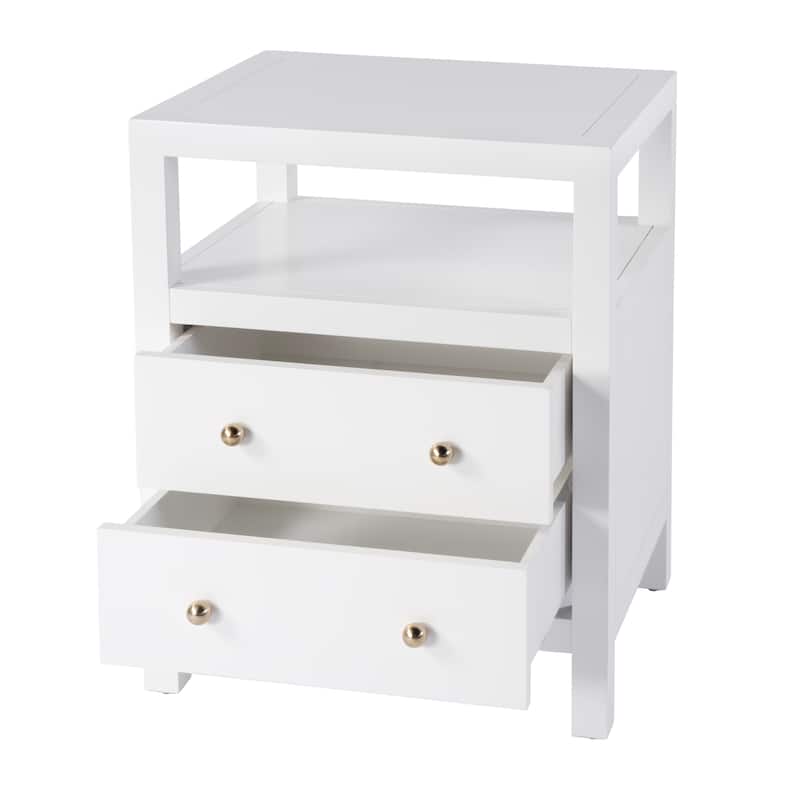 Nora 2 Drawer Nightstand