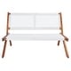 preview thumbnail 56 of 58, SAFAVIEH Kobina Outdoor Foldable Bench - 45" W x 30" D x 30" H
