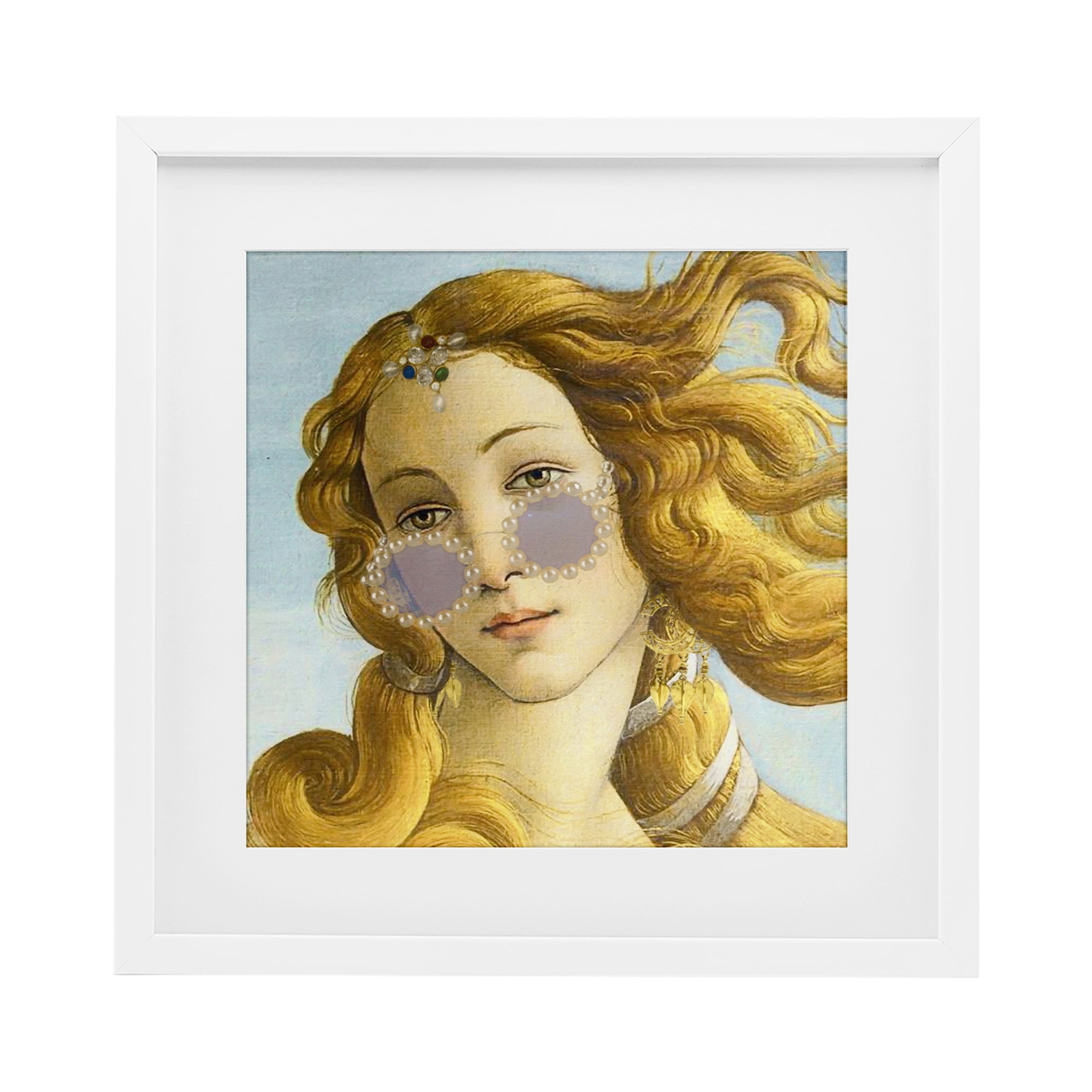 Stupell Modern Day Venus Shades Under Glass Framed Design By Grotto Studios