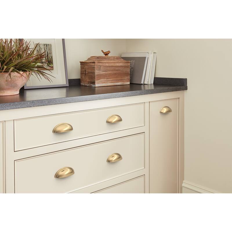 Amerock BP22094 Ravino 3" Center to Center Cup Cabinet Pull