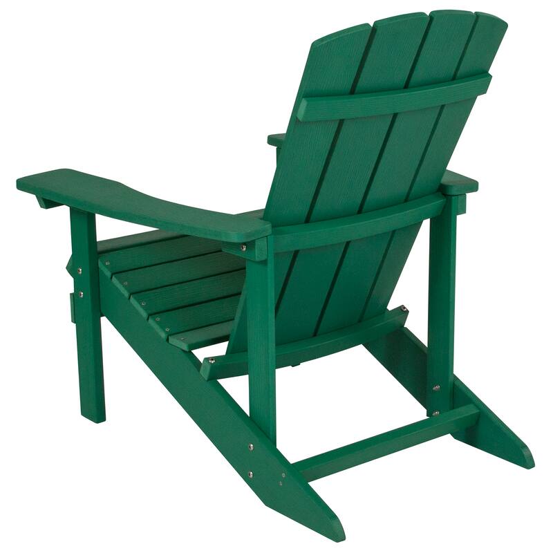 All-weather Poly Resin Wood Outdoor Adirondack Chair (Set of 4)