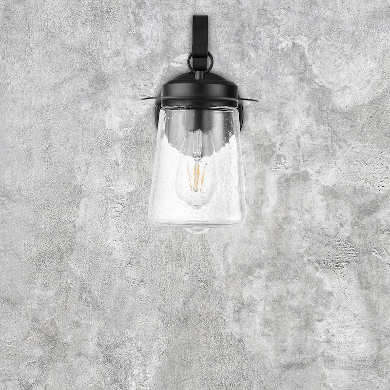 Prominence Home Ruttland, Wet-Rated Coach Light, Matte Black