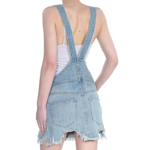 denim dress size 4