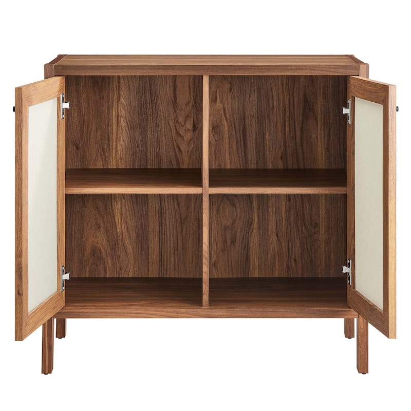 Capri 33" Wood Grain Storage Cabinet