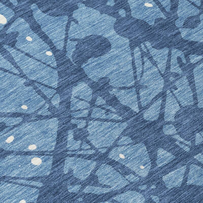 Machine Washable Indoor/ Outdoor Modern Campo Chantille Rug