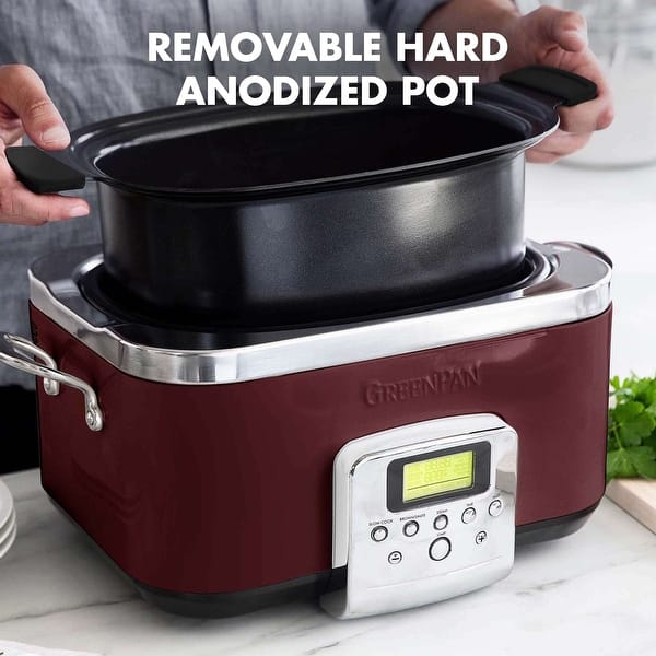 GreenPan Elite 6Quart Slow Cooker Bed Bath & Beyond 37650439
