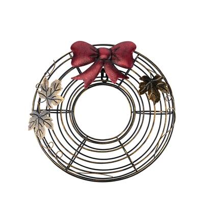 Holiday Wreath Wine Cork Holder - 11.25" x 11.25"