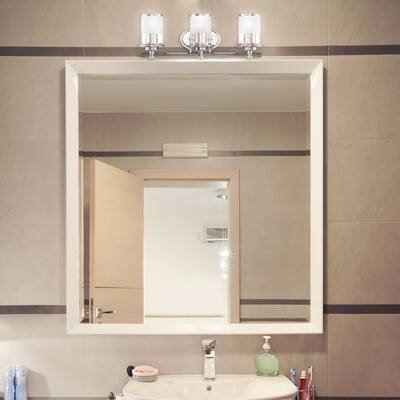 Essence 3 Light Bath Bar - Chrome