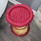 preview thumbnail 27 of 76, Natural Geo Moray Decorative Handwoven Jute Accent Stool
