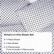 preview thumbnail 57 of 75, Superior Cotton Blend Polka Dot Bed Sheet Set