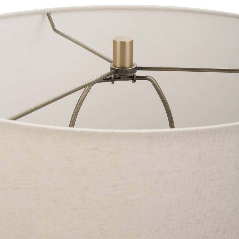 Uttermost Lunia Gray Glass Table Lamp - 17 W X 25 H X 17 D (in)