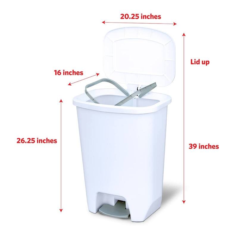 Glad Kitchen Trash Can 20 Gallon