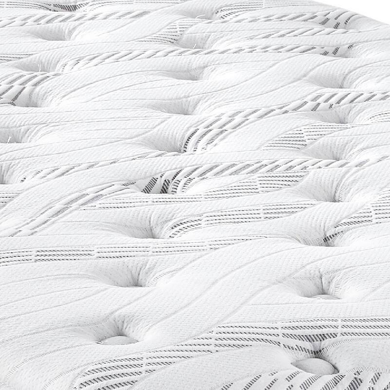 12" Queen Size Hybrid Mattress, Plush Top Gel-Memory Foam & Pocket Spring Mattress, Cooling Technology, Low Motion Transfer