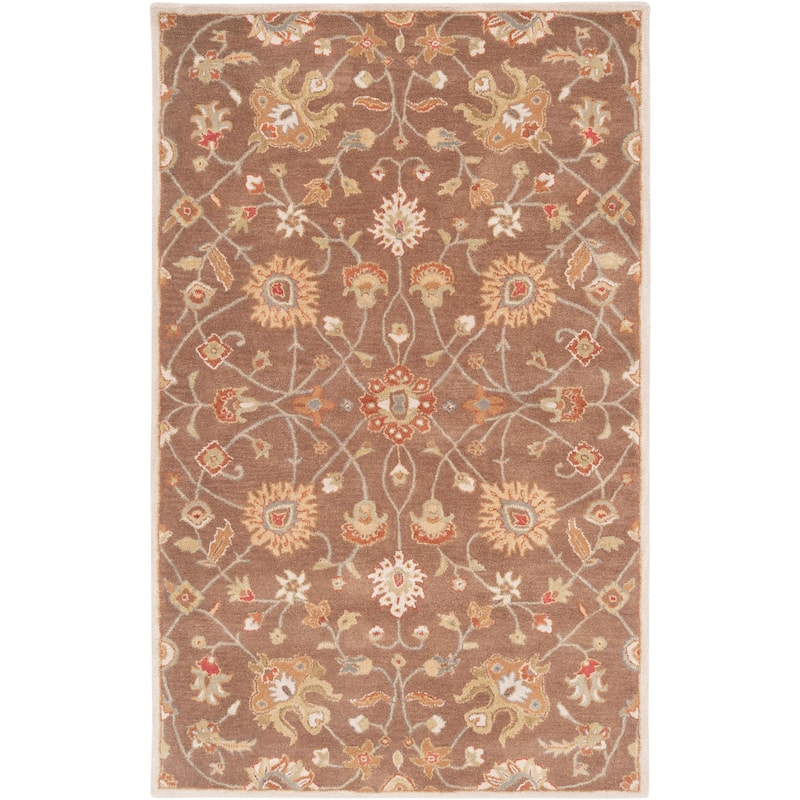 Hand-tufted Trey Traditional Wool Area Rug