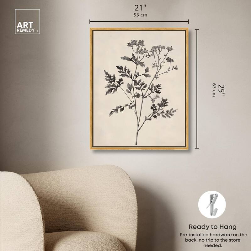 Aniseed Anatomy I Canvas by Art Remedy