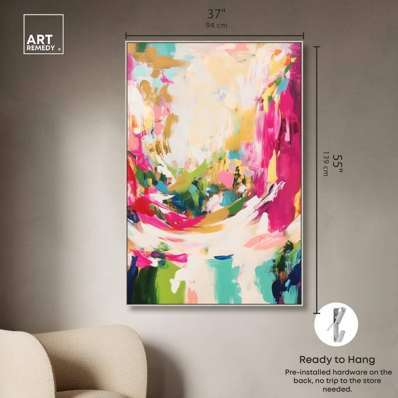 Deep Bloom I Canvas by Art Remedy