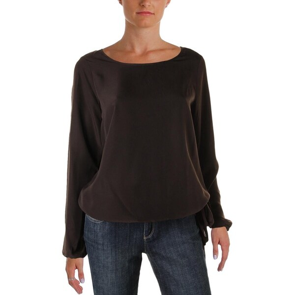michael kors side tie blouse