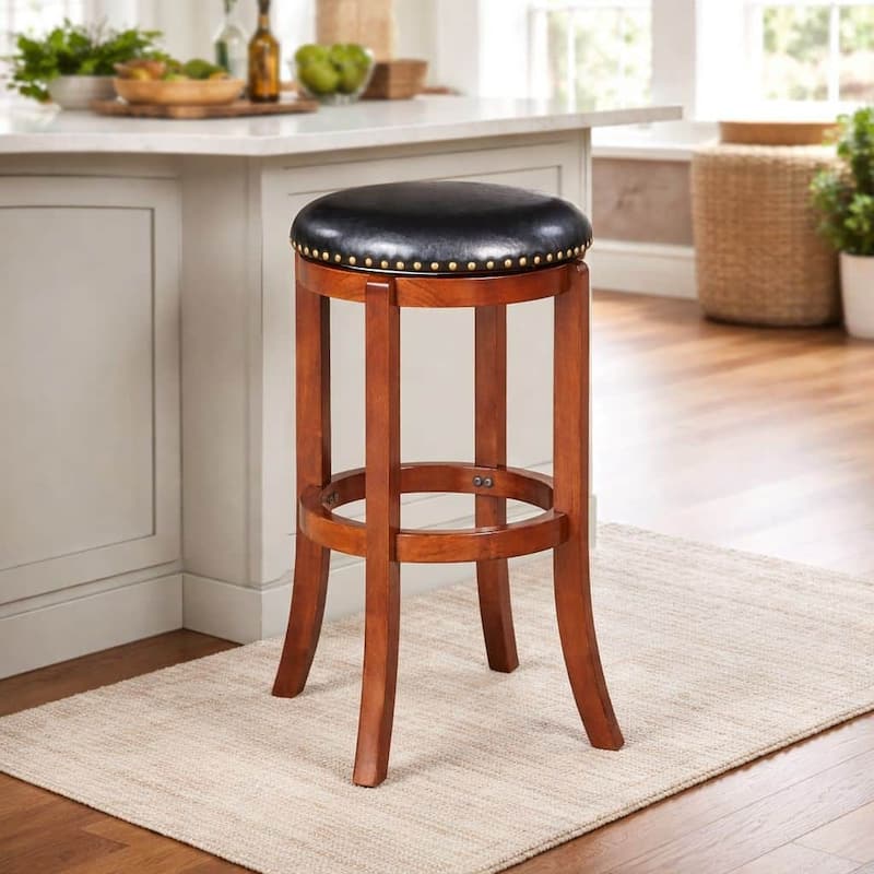 Cordova Bar Height Backless Swivel Stool