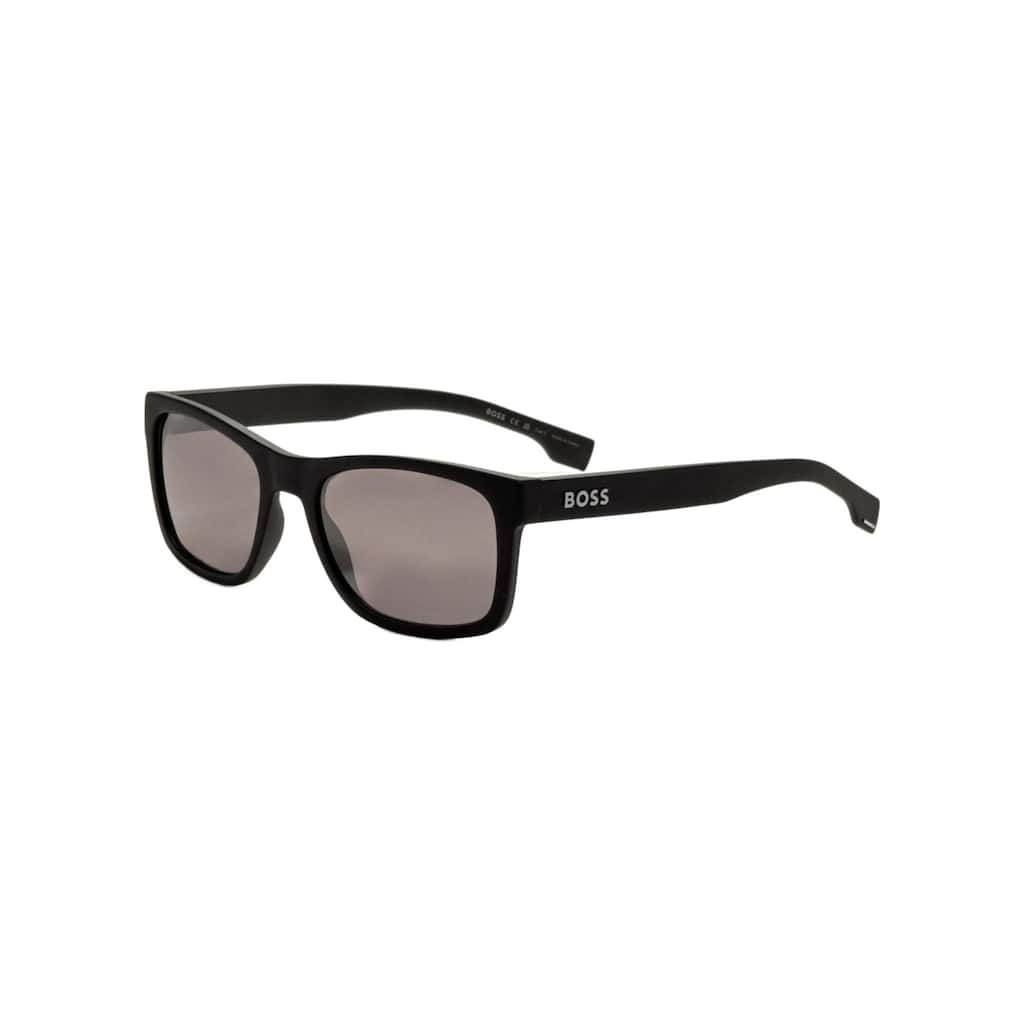 Hugo Boss Men's 55mm Matte Black Sunglasses BOSS1569-S-003-T4
