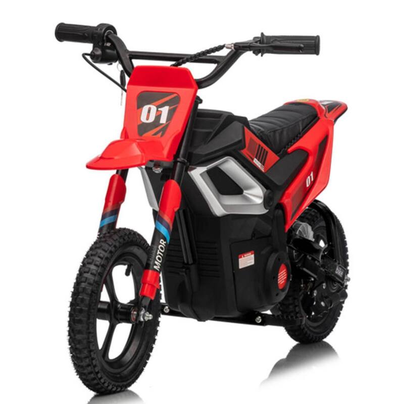 24v Ride on Motorcycle Toy for Kids Best Gift - Red