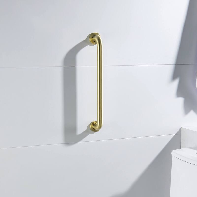 Bathroom Safety 18-Inch Length Stainless Steel Shower Grab Bar with Concealed Screws