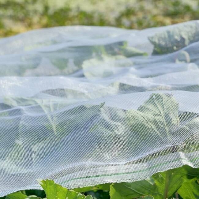 Agfabric Garden 4x10ft Netting Against Bugs Mesh Netting White 4'x10