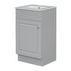 preview thumbnail 4 of 13, Christopher Knight Home - Ethan 18" Bathroom Wooden Vanity with Sink and Storage Cabinet