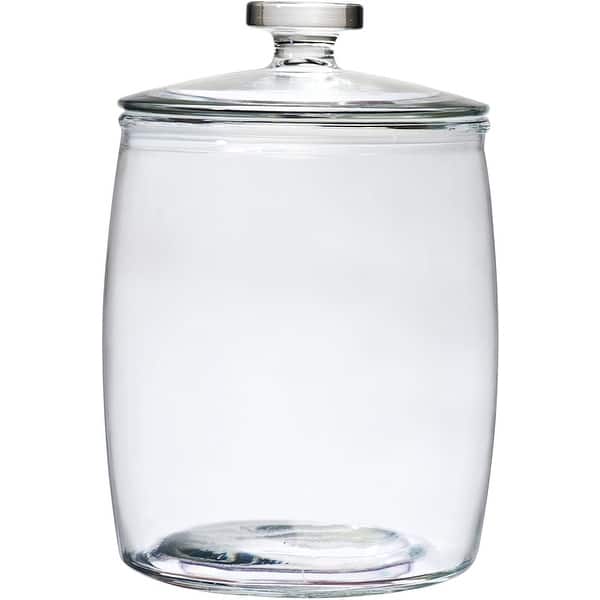 slide 2 of 3, Amici Home 320 oz. Home Arlo Collection Large Canister Clear