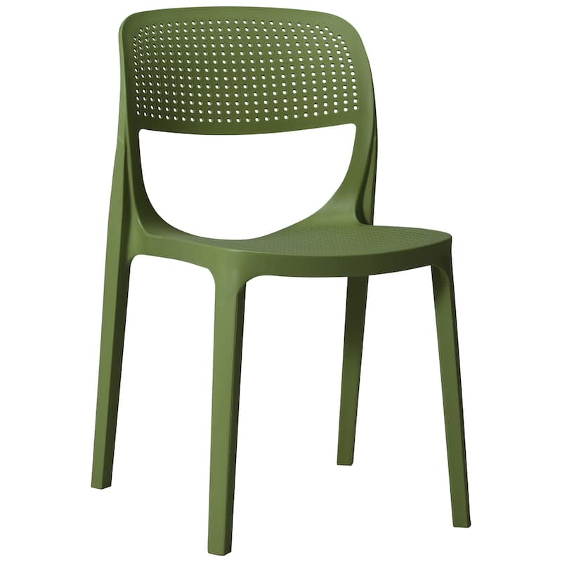 Frond and Form 4-Person Outdoor Round Dining Set