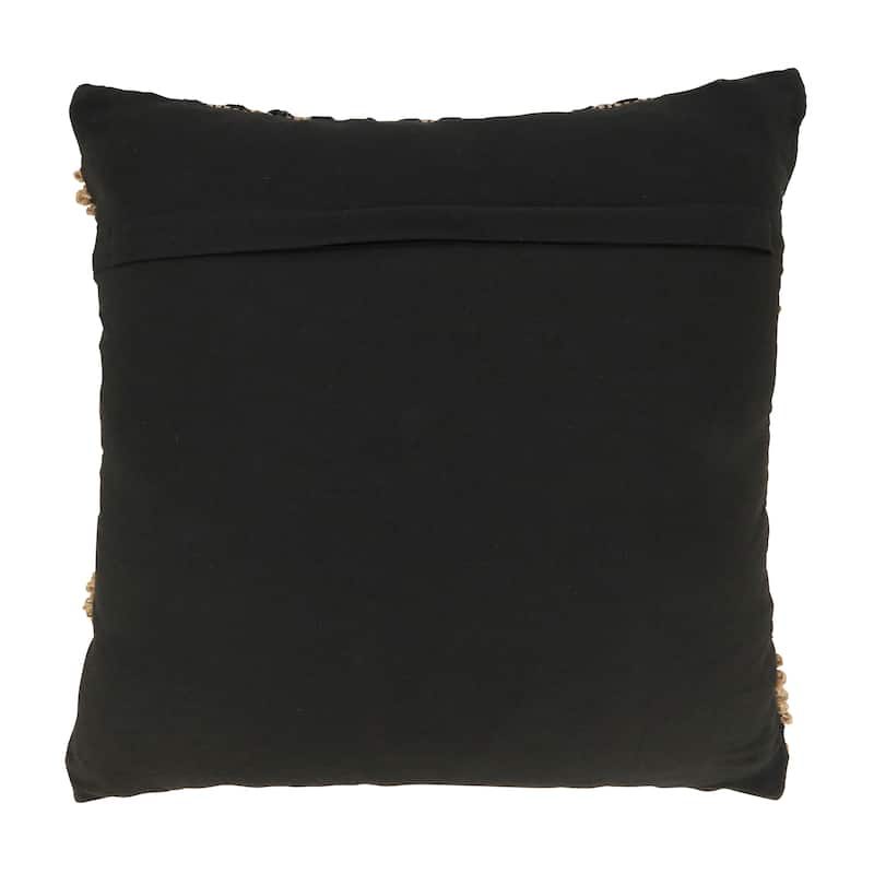 Zig Zag Patterned Bohemian Throw Pillow