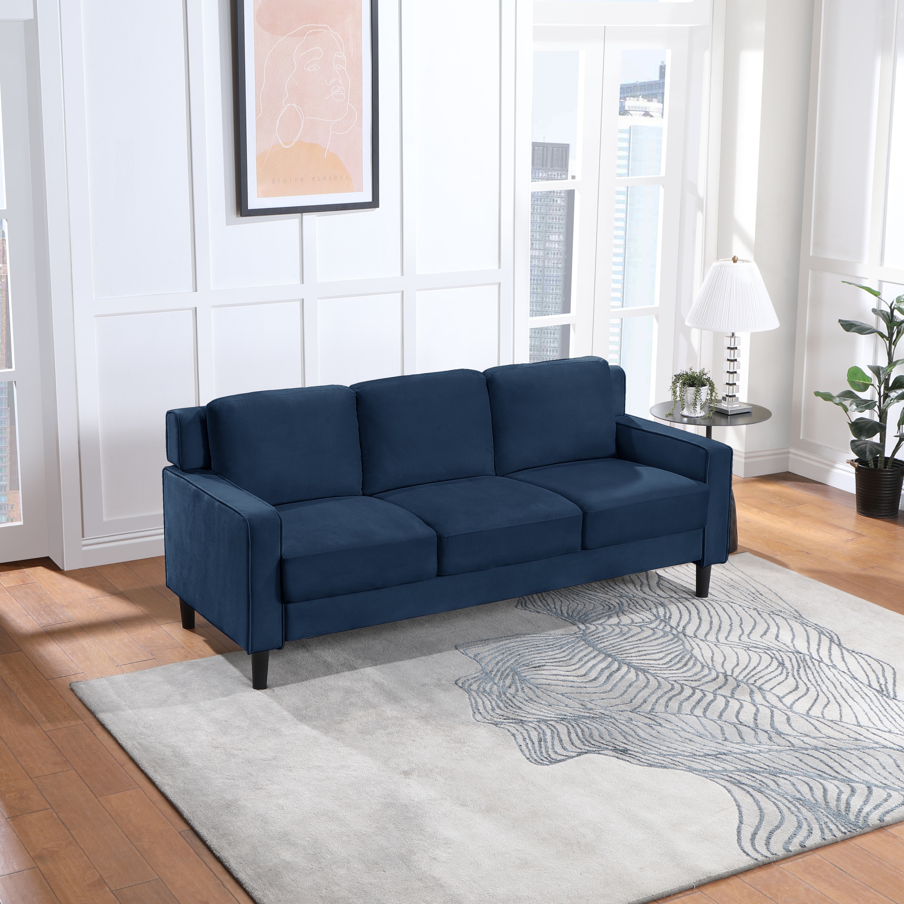 Couch with on sale removable back