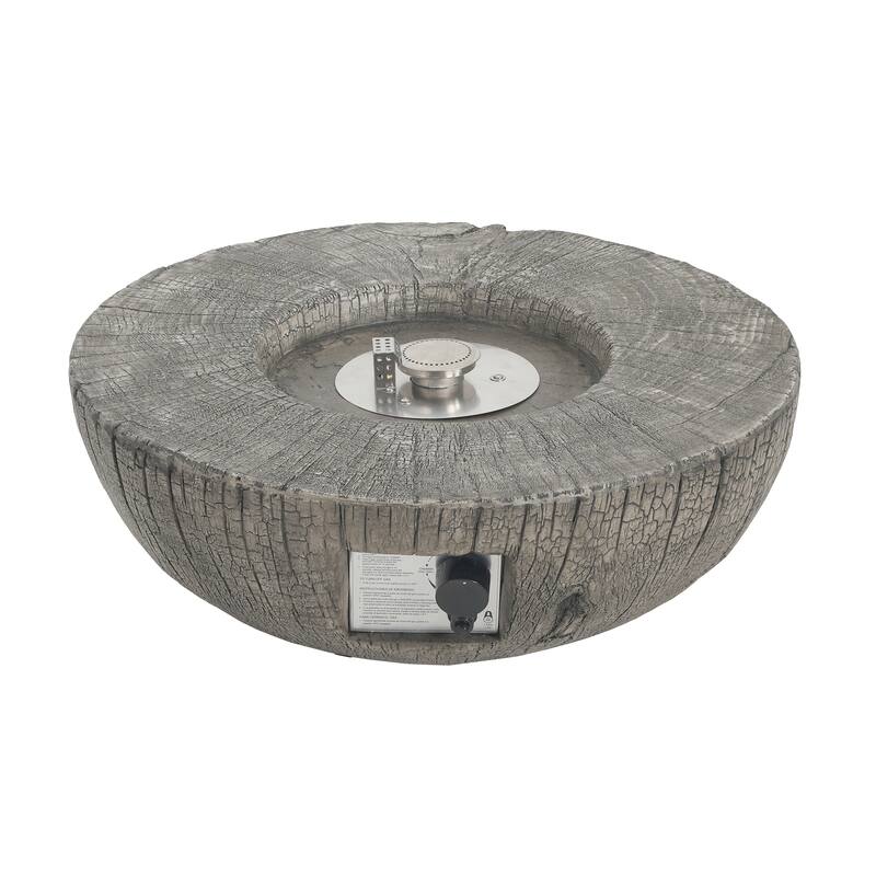 Christopher Knight Home - Mason Outdoor Patio Fire Pit and Side Table Set with Durable MGO Construction