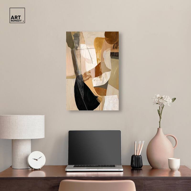 Tactile Depth II Canvas by Art Remedy, Gallery Wrapped