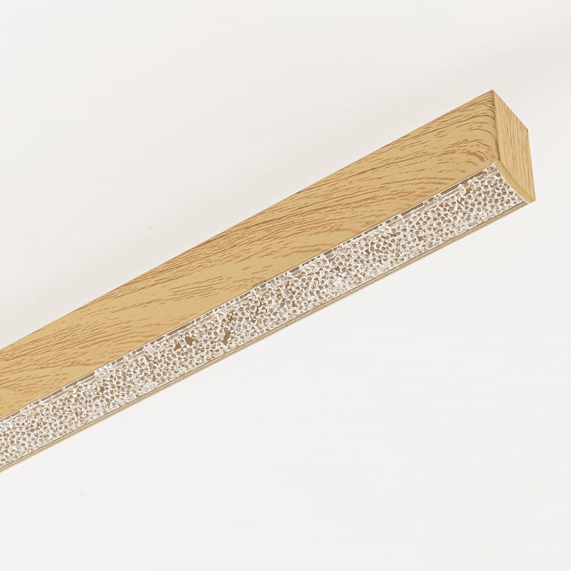 39.3 in. 22-Watt Farmhouse Modern Long Strip Linear Integrated LED Bathroom Vanity Wall Light/Flush Mount Light
