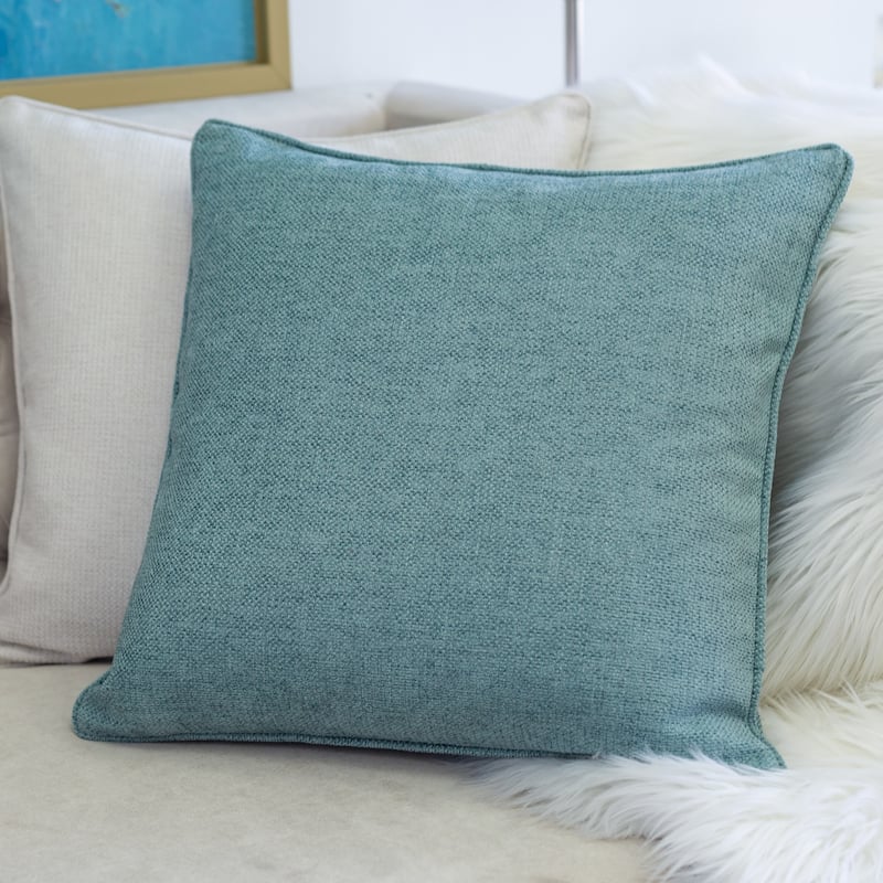 Mimi Chenille 20" Square Decorative Throw Pillow 2PK