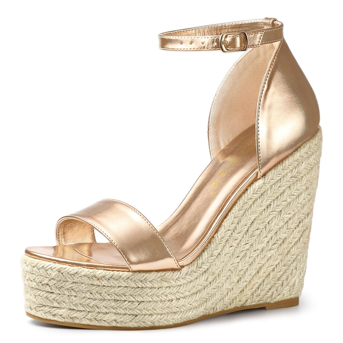 espadrille wedge peep toe shoes