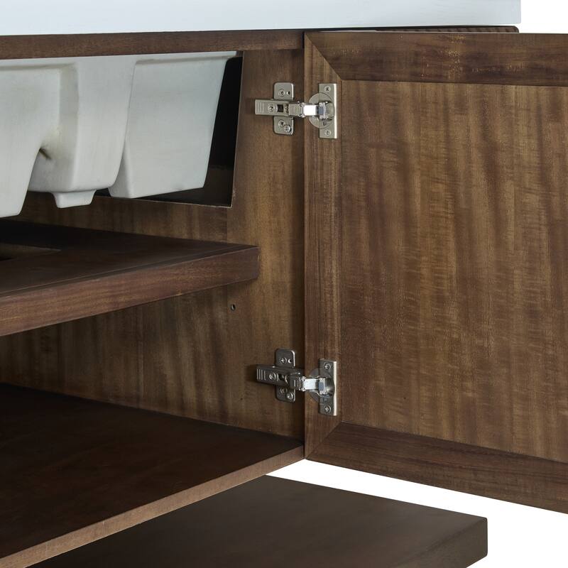 James Martin Vanities Marcello 48" Single Vanity, Chestnut