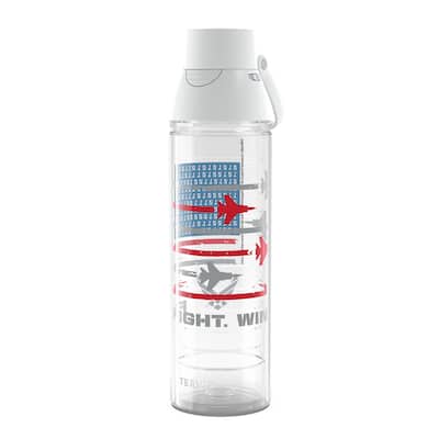 Tervis Air Force Fly Fight Win Made in USA Double Walled Insulated Travel Tumbler, Classic - 24oz Venture Lite Water Bottle