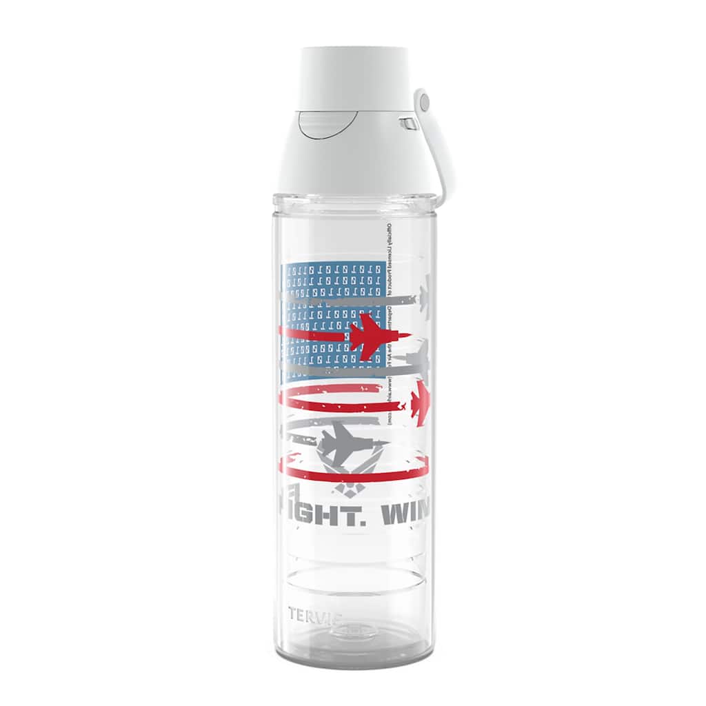Tervis Air Force Fly Fight Win Made in USA Double Walled Insulated Travel Tumbler, Classic - 24oz Venture Lite Water Bottle