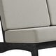 preview thumbnail 94 of 136, Outdoor Teak Wood Waterproof Armless Chair Loveseat with Cushions