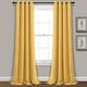 preview thumbnail 21 of 119, Lush Decor Insulated Grommet Blackout Curtain Panel Pair 52"W x 108"L - Yellow
