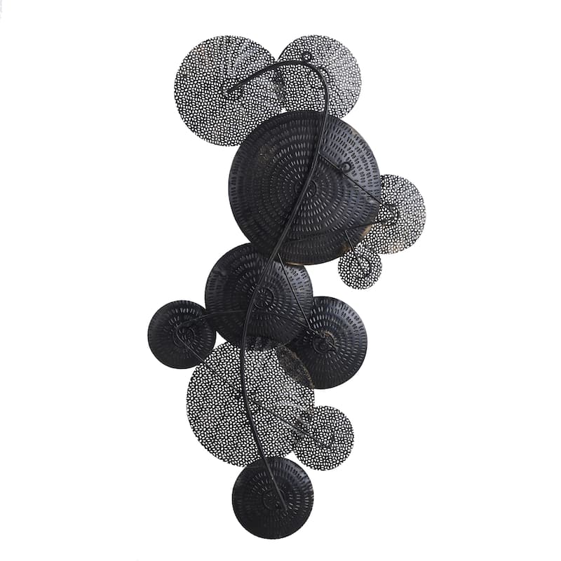 StyleCraft Lazer Cut Lillies - Metal Wall Art - Multi-Color Finish