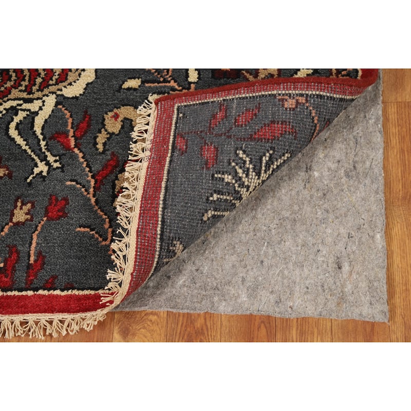 Animals Design Ziegler Oriental Rug Hand-Knotted Wool Carpet - 3'11" x 6'0"