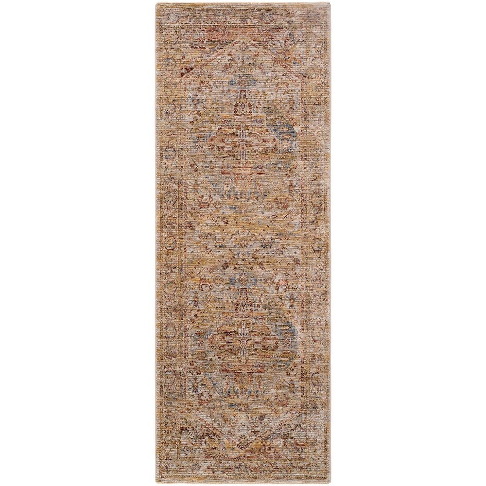 Livabliss Traditional Naila Medallion Area Rug