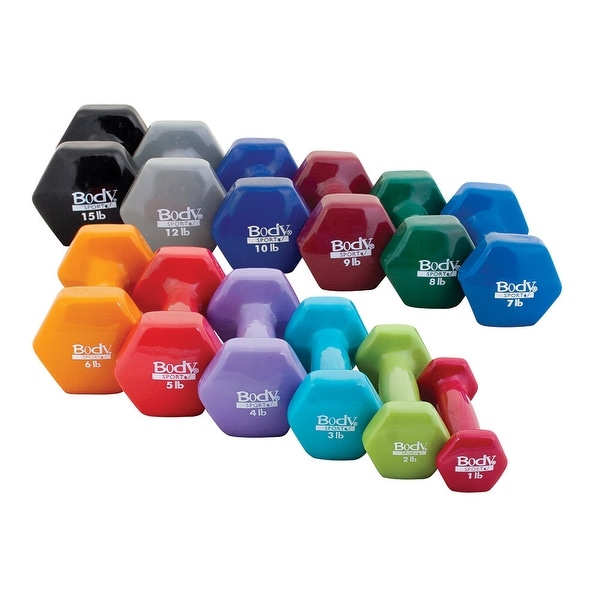 Body Sport Vinyl Dumbbell - Sold Individually