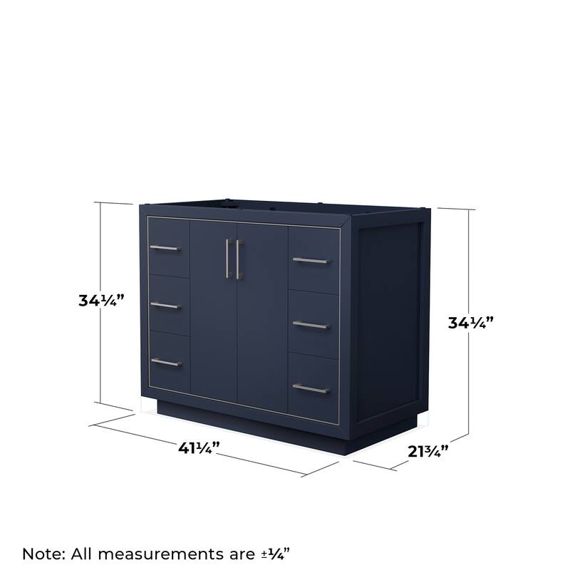 Wyndham Collection WCF1111-42S-CX-MXX Icon 42" Single Free Standing