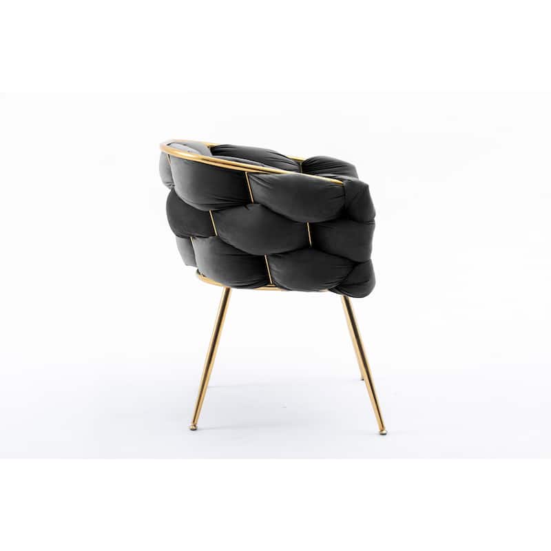modern simple leisure velvet single sofa chair