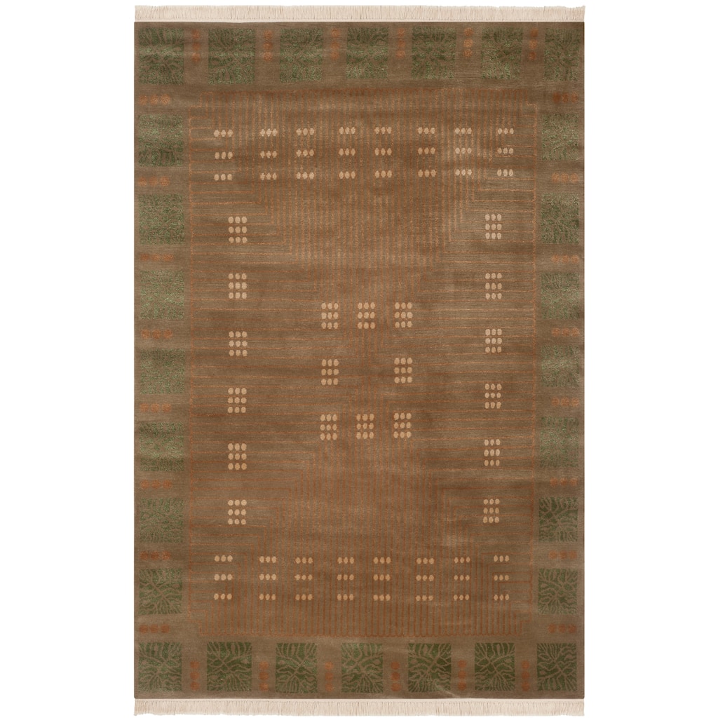 SAFAVIEH Couture Hand-knotted Nepalese Simanka Wool Rug