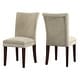 preview thumbnail 24 of 51, Parson Classic Upholstered Dining Chair (Set of 2) by iNSPIRE Q Bold Light Brown Microfiber