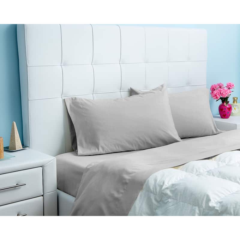 Gouchee Home Microfiber Sheet Set - Queen - Light Grey
